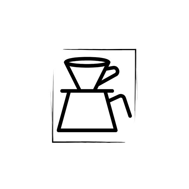 Filter Kaffee Bohnen